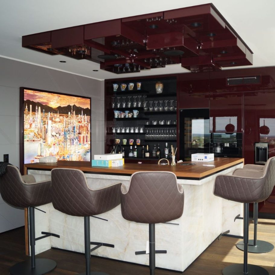 Deckenleuchte - Schreinerei Kögel Individuell gefertigte Deckenleuchte für stimmiges Raumkonzept